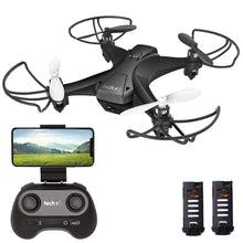 Carica l'immagine nel visualizzatore di Gallery, tech rc Mini Drone con HD Telecamera Due Batterie Funzione di... - Ilgrandebazar
