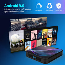 Carica l'immagine nel visualizzatore di Gallery, WiMiUS TV Box Android 9.0 4GB RAM 32GB ROM, Smart Dual WIFI 2.4/5G,... - Ilgrandebazar
