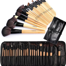 Carica l'immagine nel visualizzatore di Gallery, Pennelli Make Up,Cadrim 24 pezzi Set di pennelli professionali per Madera - Ilgrandebazar