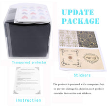 Carica l'immagine nel visualizzatore di Gallery, Explosion Box DIY Photo Album Creativo Scrapbook per 12*12*12cm, Nero - Ilgrandebazar