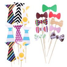 Carica l'immagine nel visualizzatore di Gallery, Foonii 76 pcs photo booth props Accessori fai da te 76 pcs, Multicolore - Ilgrandebazar