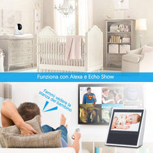 Carica l'immagine nel visualizzatore di Gallery, Telecamera di Sorveglianza WiFi, Wansview FHD 1080P Videocamera IP Bianco - Ilgrandebazar