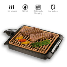 Carica l'immagine nel visualizzatore di Gallery, BEST DIRECT Starlyf Smokefree Grill Original Come Griglia Elettrica Rame - Ilgrandebazar