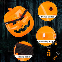 Carica l'immagine nel visualizzatore di Gallery, Yibidys Maschera di Zucca Halloween one size, Yellow - Ilgrandebazar