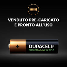 Carica l'immagine nel visualizzatore di Gallery, Duracell Recharge Ultra AA Prericaricate Batterie Stilo 4 Batterie, verde - Ilgrandebazar