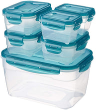Carica l'immagine nel visualizzatore di Gallery, AmazonBasics Set di contenitori per alimenti, 6 pezzi