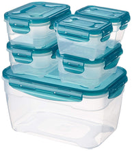 Carica l'immagine nel visualizzatore di Gallery, AmazonBasics Set di contenitori per alimenti, 6 pezzi Combo - 6 - Ilgrandebazar