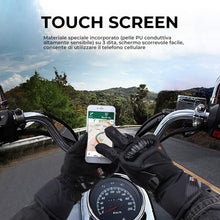 Carica l'immagine nel visualizzatore di Gallery, Guanti Moto Invernali, da Impermeabili Touch Screen per L, Nero - Ilgrandebazar