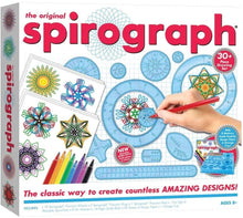 Carica l'immagine nel visualizzatore di Gallery, Grandi Giochi- Spirograph Set con Pennarelli-con 30 Accessori inclusi-CLC04111, Colore, CLC04111
