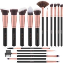 Carica l'immagine nel visualizzatore di Gallery, Pennelli Make Up EmaxDesign 17 pezzi Set di pennelli per trucco Fondotinta... - Ilgrandebazar