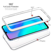 Carica l'immagine nel visualizzatore di Gallery, AROYI Custodia protettiva in silicone trasparente a 360 gradi per Huawei P30... - Ilgrandebazar