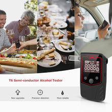 Carica l'immagine nel visualizzatore di Gallery, Oasser Etilometro Portatile Certificato Alcool Tester Digitale Schermo LCD... - Ilgrandebazar