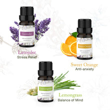 Carica l'immagine nel visualizzatore di Gallery, ASAKUKI Olio Essenziale 6 Set di Aromaterapia lavanda,... - Ilgrandebazar