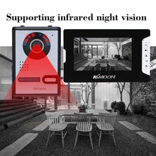 Carica l'immagine nel visualizzatore di Gallery, KKmoon, Kit Videocitofono, Video Campanello, Citofono 7 Bianco - Ilgrandebazar