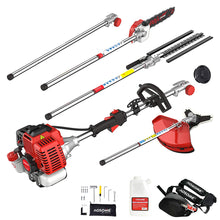 Carica l'immagine nel visualizzatore di Gallery, AOSOME Decespugliatore a Benzina 5 in 1 Multifunzione,con... - Ilgrandebazar