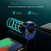 Carica l'immagine nel visualizzatore di Gallery, ORIA Trasmettitore Bluetooth per Auto, A 4.2, Black + Blue