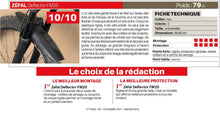 Carica l'immagine nel visualizzatore di Gallery, Zefal Parafango zefal mtb anteriore deflector fm 20 Nero - nero - Ilgrandebazar