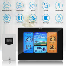 Carica l'immagine nel visualizzatore di Gallery, Powcan Stazione Meteo Automatica Digitale Wireless Meteorologica con Ampio...