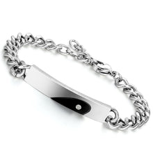 Carica l'immagine nel visualizzatore di Gallery, Flongo Coppia Bracciali Braccialetto Lui &amp; Lei, Ti Ho nel Cuore, - Ilgrandebazar