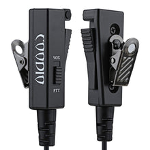 Carica l'immagine nel visualizzatore di Gallery, COODIO 2-Pin Kenwood C-Shell Cuffia [Microfono/PTT/VOX Combinazione]... - Ilgrandebazar