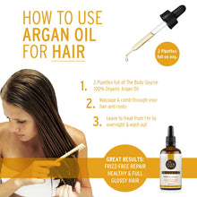Carica l'immagine nel visualizzatore di Gallery, Olio di Argan puro al 100% - Ricco vitamina E e Di - Ilgrandebazar