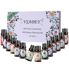 Carica l'immagine nel visualizzatore di Gallery, VSADEY Oli Essenziali di Aromaterapia Top 14 Olio Essenziale per Diffusori... - Ilgrandebazar