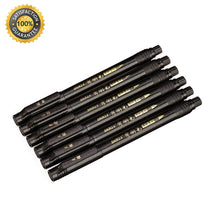 Carica l'immagine nel visualizzatore di Gallery, Sinwind 6 Pcs Calligrafia Pennarelli, Pennarello Nero a Punta Doppia per nero