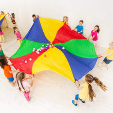 Carica l'immagine nel visualizzatore di Gallery, Comius Paracadute Ludico Arcobaleno da Gioco Diametro Set Festa per Bambini... - Ilgrandebazar