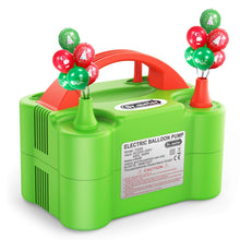 Carica l'immagine nel visualizzatore di Gallery, Dr.meter Pompa Elettrica, Elettronica di Gonfiaggio Verde + Arancione - Ilgrandebazar