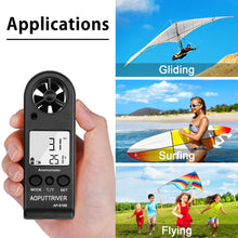 Carica l'immagine nel visualizzatore di Gallery, AOPUTTRIVER Anemometro Digitale anemometro Portatile per AP-816B Anemometer - Ilgrandebazar