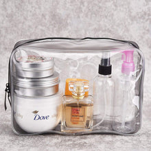 Carica l'immagine nel visualizzatore di Gallery, 4 Pezzi Borsa Cosmetici Trasparente, Impermeabile S,M,L,XL, Transparent - Ilgrandebazar