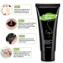 Carica l'immagine nel visualizzatore di Gallery, Black Mask Peel Off, Maschera Nera Punti Neri, Viso Nero - Ilgrandebazar