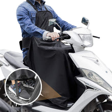 Carica l'immagine nel visualizzatore di Gallery, LOETAD Coprigambe Universale Scooter Impermeabile e Antivento Nero Sacchetto... - Ilgrandebazar