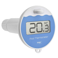 Carica l'immagine nel visualizzatore di Gallery, TFA Dostmann 30.3238.06 trasmettitore per Piscina Senza Batteria, Nero - Ilgrandebazar