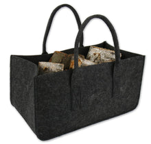 Carica l'immagine nel visualizzatore di Gallery, Felt Bag Brown Shopper Newspaper Dekoration 1 - confezione, nero - Ilgrandebazar