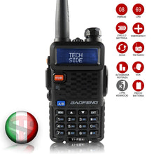 Carica l'immagine nel visualizzatore di Gallery, TECHSIDE &amp; BAOFENG MODELLO PIU' POTENTE 8W | Radio TI-F8+ 1. - Ilgrandebazar