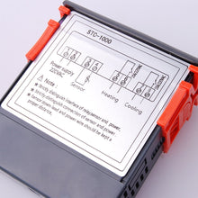 Carica l'immagine nel visualizzatore di Gallery, JZK STC-1000 220V termostato digitale con sensore NTC sonda impermeabile, 4... - Ilgrandebazar
