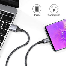 Carica l'immagine nel visualizzatore di Gallery, Cavo USB Tipo C, RAVIAD [2Pezzi, 2m] Nylon C di Ricarica Rapida e... - Ilgrandebazar