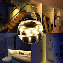 Carica l'immagine nel visualizzatore di Gallery, 1.5M 45LED Luce LED da guardaroba con sensore di movimento, OriFiil 150cm - Ilgrandebazar