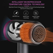 Carica l'immagine nel visualizzatore di Gallery, Asciugacapelli 2000 W Potente, MANLI Phon per Capelli Alta Potenza 2000 W - Ilgrandebazar
