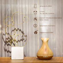 Carica l'immagine nel visualizzatore di Gallery, ASAKUKI 400ml Diffusore di Oli Essenziali, 5 in 1 Aromi, 7... - Ilgrandebazar