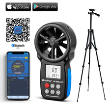 Carica l'immagine nel visualizzatore di Gallery, HoldPeak 866B-APP Anemometro Digitale Portatile App 1-Anemometer-866B-APP - Ilgrandebazar