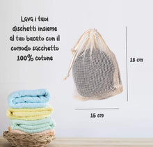 Carica l'immagine nel visualizzatore di Gallery, Dischetti Struccanti Lavabili, 16 Neri Bamboo Cotone... - Ilgrandebazar