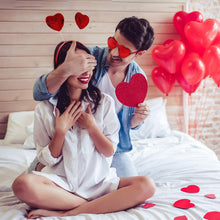 Carica l'immagine nel visualizzatore di Gallery, 3 Paia Occhiali a Cuore da Sole di San Valentino e 3 Pezzi Boppers Testa... - Ilgrandebazar