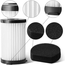 Carica l'immagine nel visualizzatore di Gallery, 4 Filtri e 4 Spugne per Aspirapolvere Ariete handyforce 2761 2759