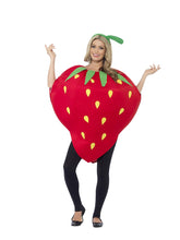 Carica l'immagine nel visualizzatore di Gallery, Smiffy's 43406 - Costume Rosso Fragola con Stampato Tabard e Copricapo,... - Ilgrandebazar
