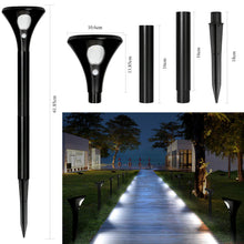 Carica l'immagine nel visualizzatore di Gallery, Luce Solare Giardino Led Esterno, Sensore di Movimento [2 Pezzi] Lampade 181 - Ilgrandebazar