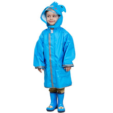 Carica l'immagine nel visualizzatore di Gallery, Bwiv Impermeabile Bambina Poncho Pioggia Bambino Mantella Antipioggia Bimbo... - Ilgrandebazar