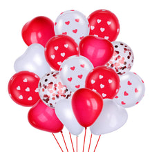 Carica l'immagine nel visualizzatore di Gallery, Blulu 50 Pezzi San Valentino Palloncini di Cuore Kit Decorazioni a... - Ilgrandebazar