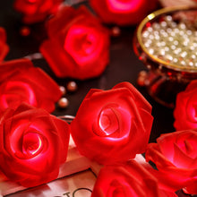 Carica l'immagine nel visualizzatore di Gallery, San Valentino Luci della Stringa Rosa, 6.5 ft 20 LED Luce Rosa Rossa